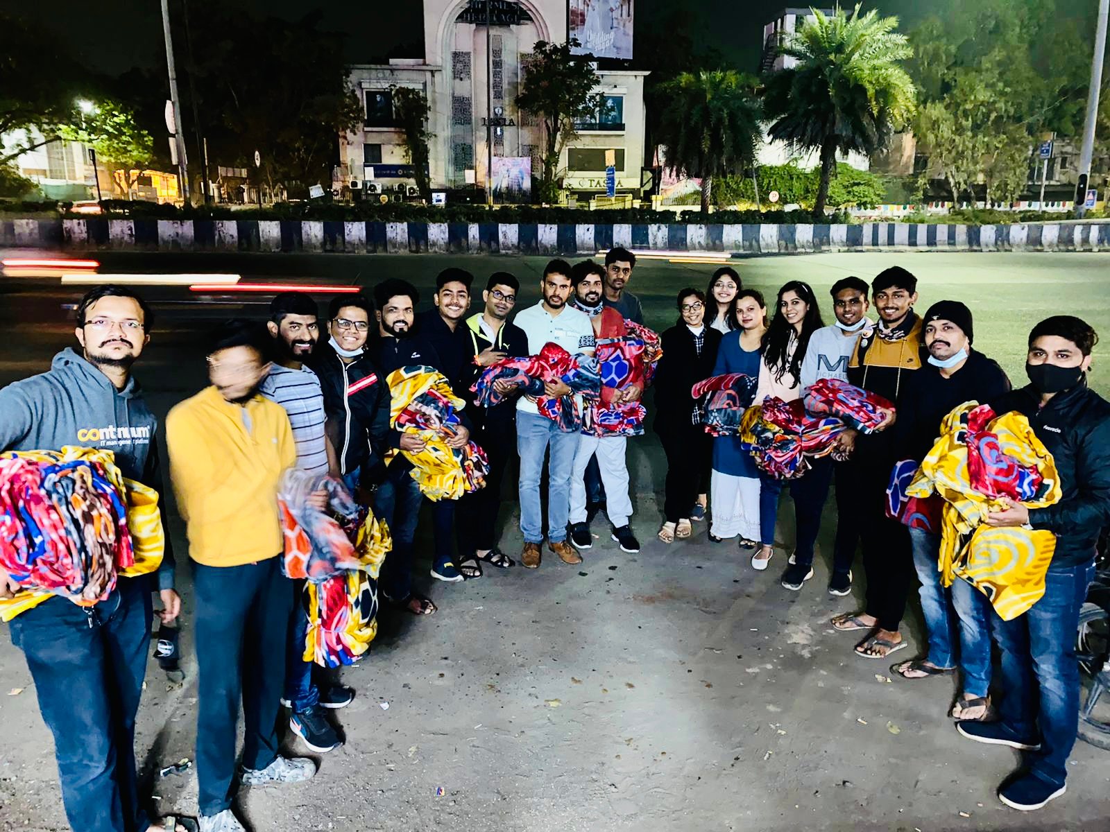 "Winter Warmth" Blanket Donation Drive | RRI Skill and Knowledge Foundation and Pune Social